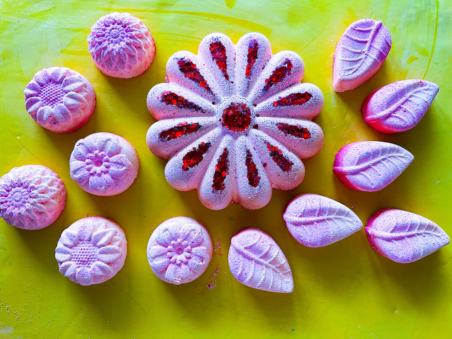 Peach Flower Pot Crush Set ( Set of 13 )