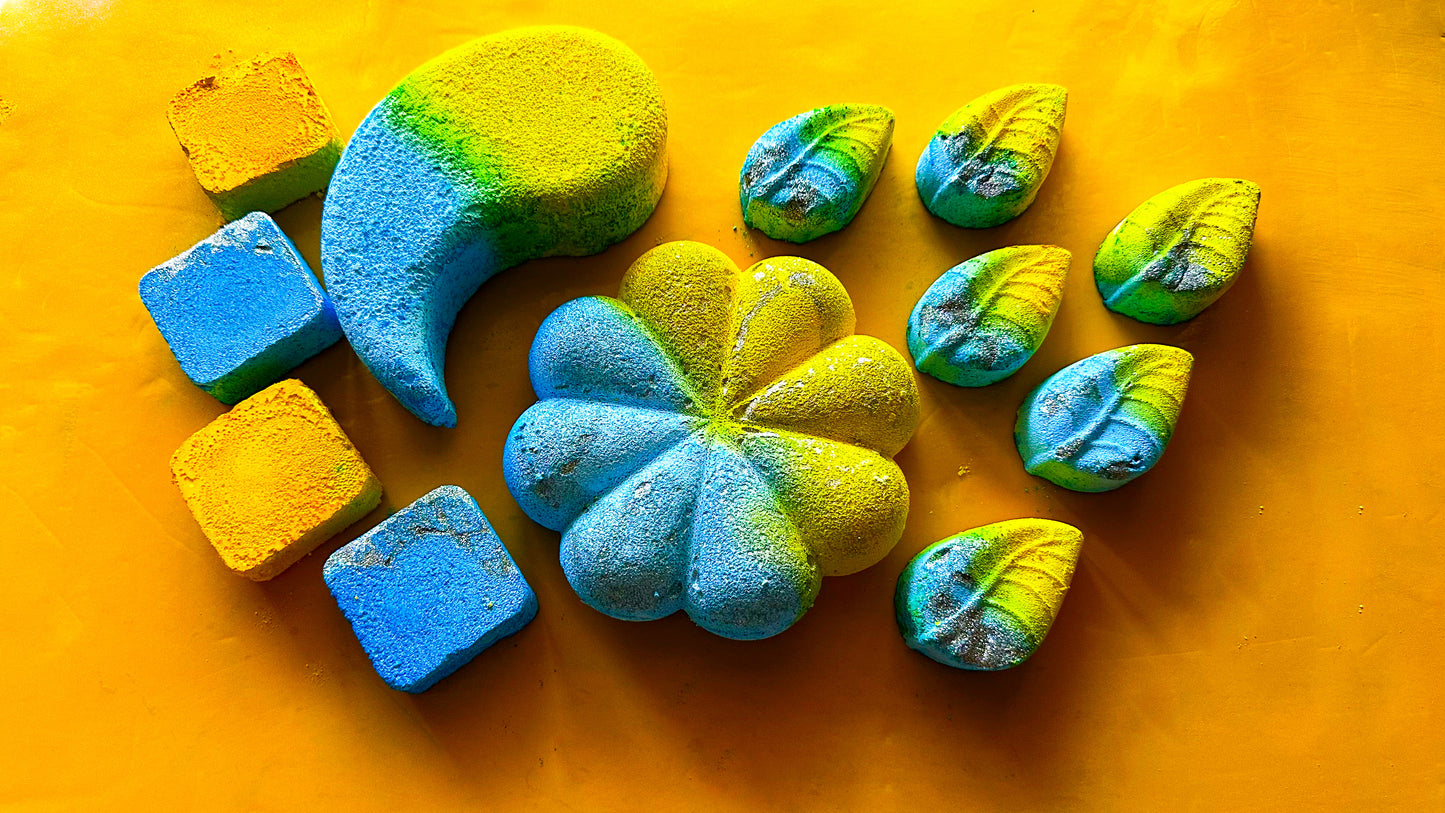 Blueberry Lemon Shape Crush Set ( Set of 12 )