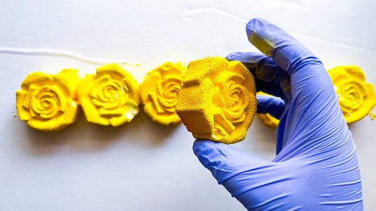 Lemon Dust Roses (Set of 6)