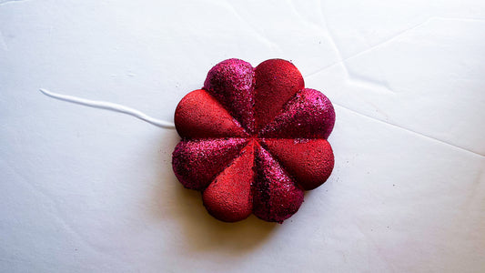 Barbie Gloss Pink Glitter Spiral Bun