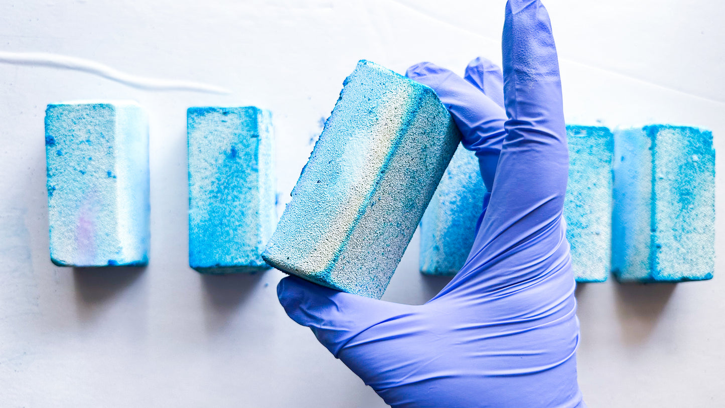 Dusty Blue Bars (Set of 6)