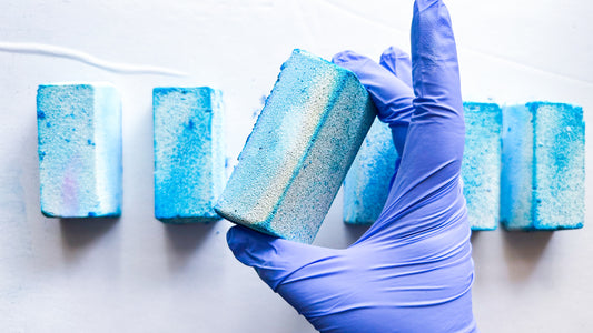 Dusty Blue Bars (Set of 6)