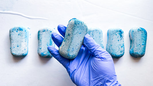 Dusty Blue Bars *Set of 6*