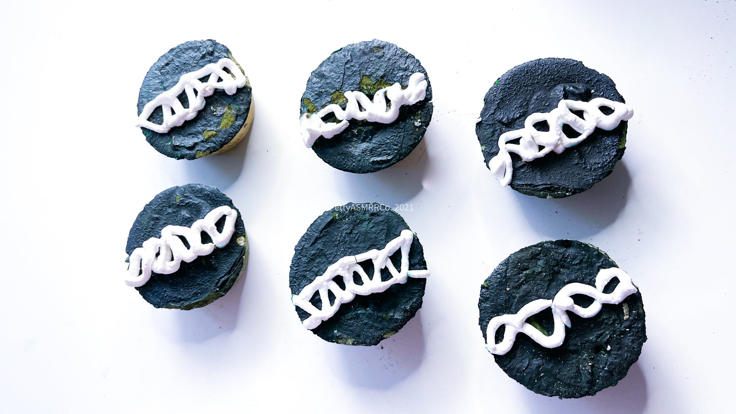 Little Debbie Chocolate Cupcakes RGC with glitter sand filling* Set of 6*