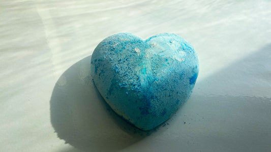 Sky Dream Blue Medium 3D Heart