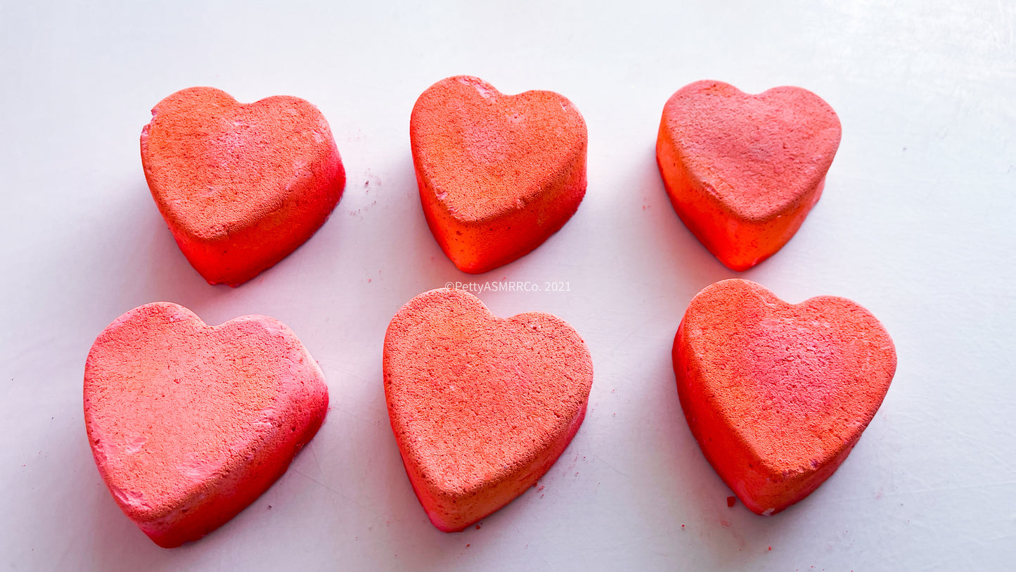 Sunset Hearts (Set of 6)