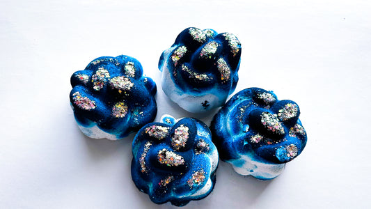 Blue Razzle Dazzle Challette