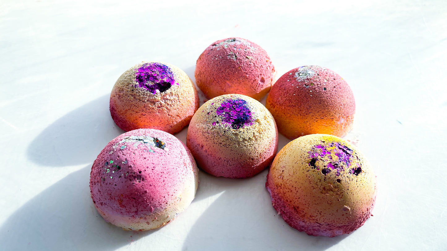 Supernova Violet Glitter Poppers (Set of 6)