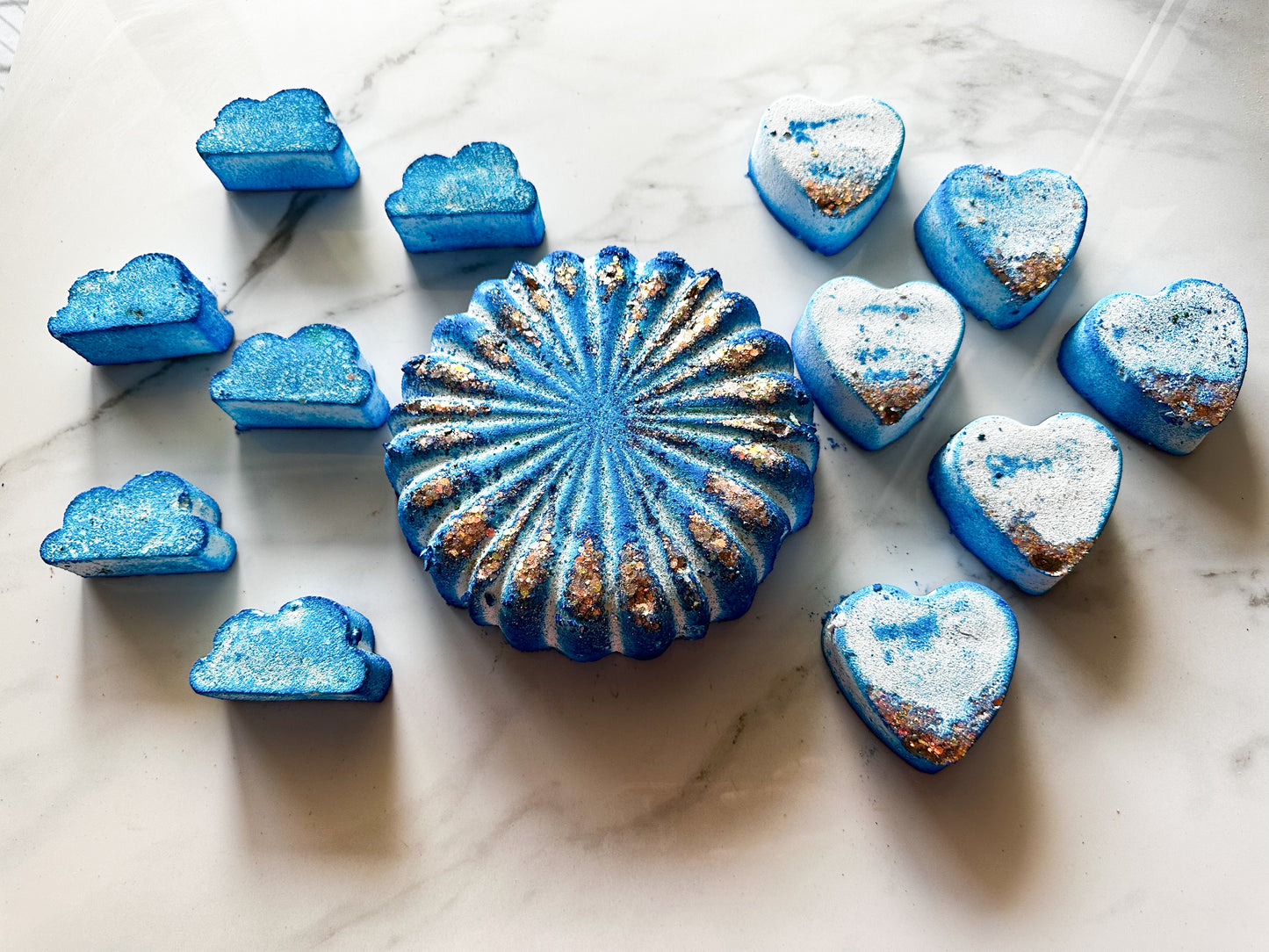 Champagne Crystal Crush Set ( Set of 13  )