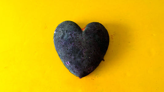 Dark Purple Medium 3D Heart (JASMRMarie Reform)