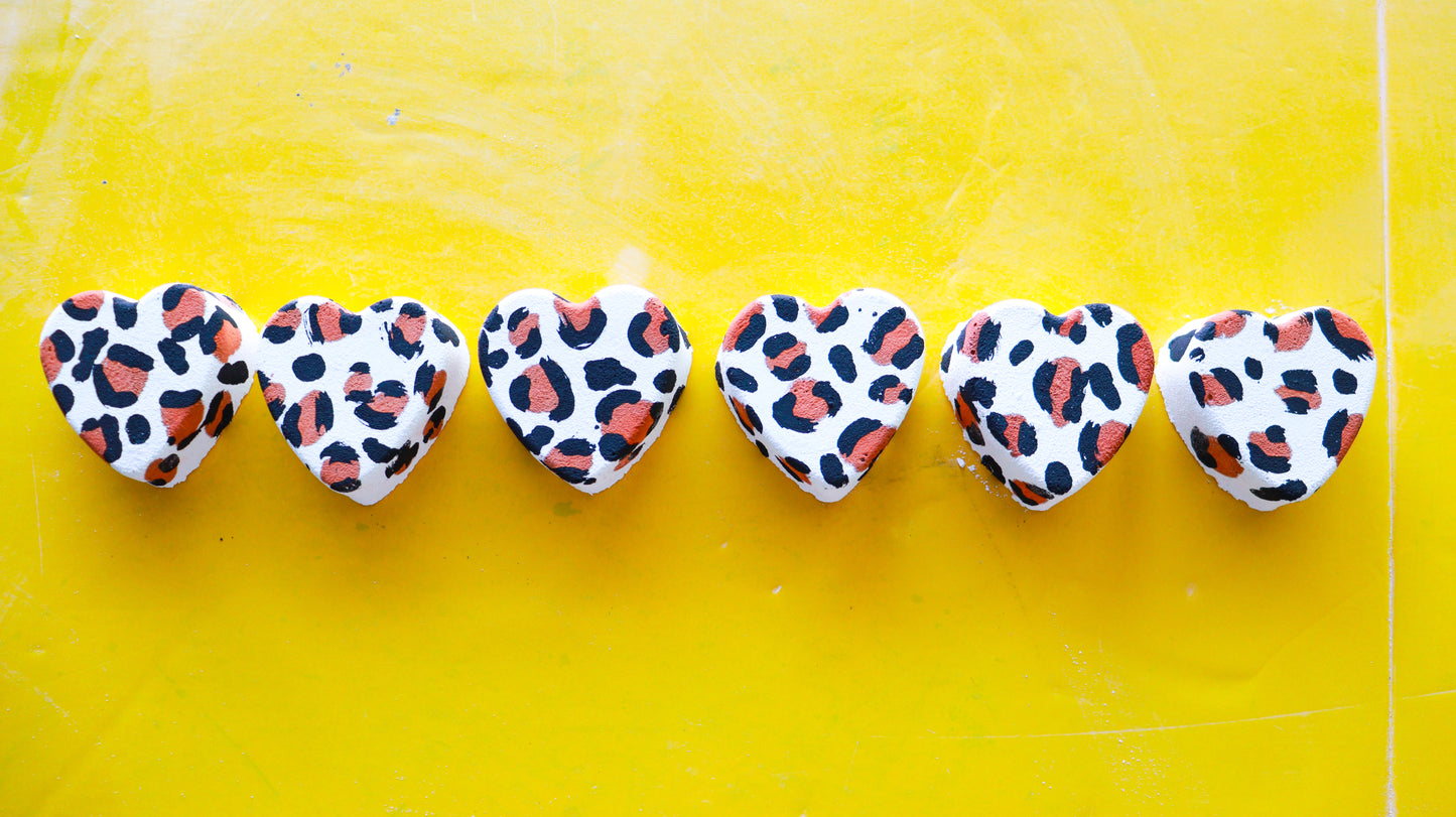 PettyASMRRCo x Leopard Hearts (Set of 6 )