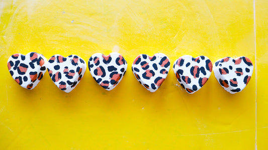 PettyASMRRCo x Leopard Hearts (Set of 6 )