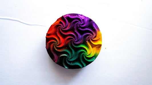 Pride ROYGBV Swirl Disc