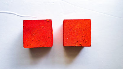 Zesty Orange Reformed Blocks (Set of 2)