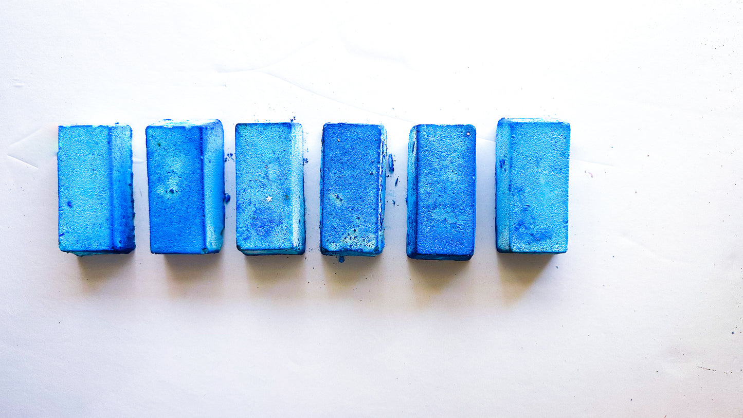 Deep Pigment Blue Bars (Set of 6 ) *JASMRMarie Reform*