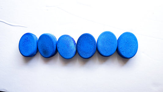 Royal Blue Ovals (Set of 6) *JASMRMarie Reform*