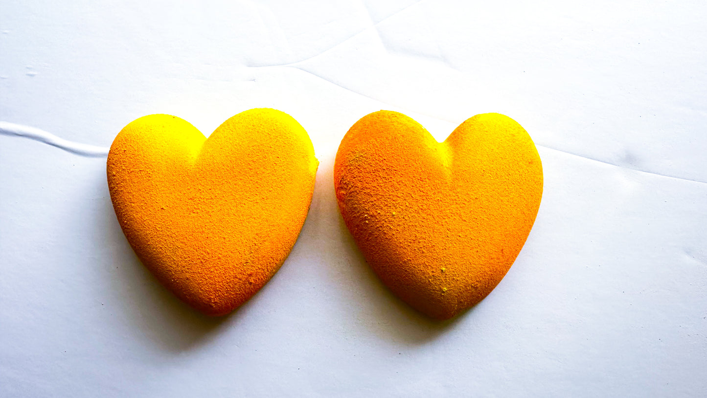 Lemon Lime Medium 3D Heart ( 1 Heart )