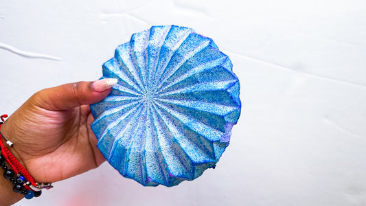 Sun Bleached Blue Spiral Slab *J.ASMR.Marie Reform*