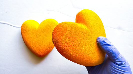 Lemon Lime Medium 3D Heart ( 1 Heart )