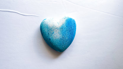 Dusty Blue Medium 3D Heart