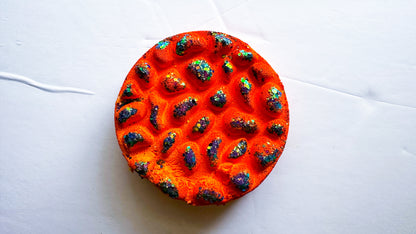 Tangy Tangerine Pebble Slab