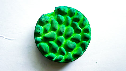 Neon Green Pebble Slab *J.ASMR.Marie Reform*