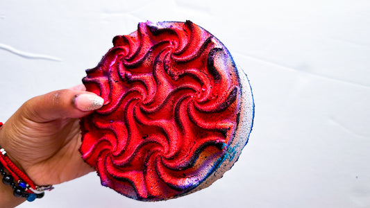 Red Punch Medium Swirl Disc. *JASMRMarie Reform*