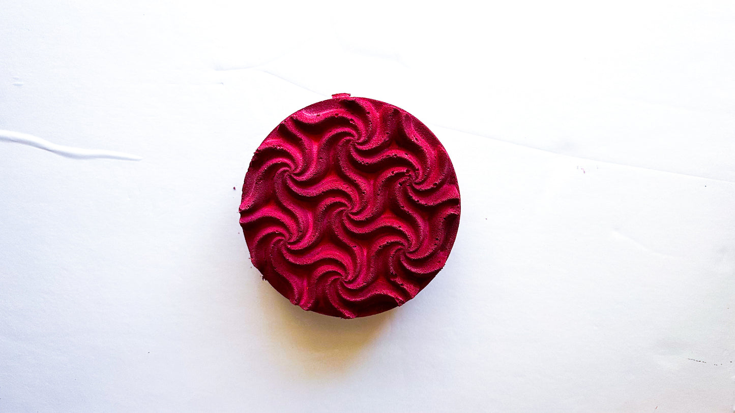 Rose Red Medium Swirl Disc. *JASMRMarie Reform*