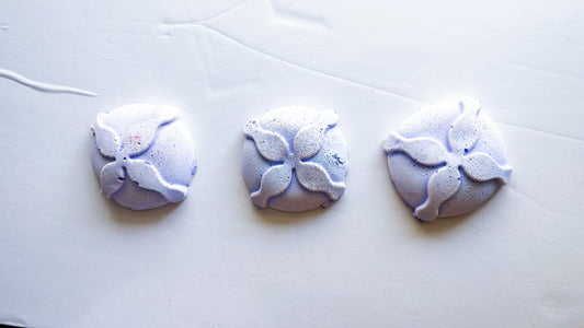 Pale Purple Oranaments (Set of 3).    *JASMRMarie Reform*