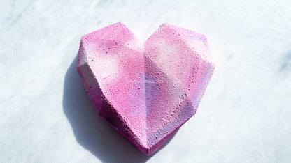 Supernova Violet Large 3D Heart