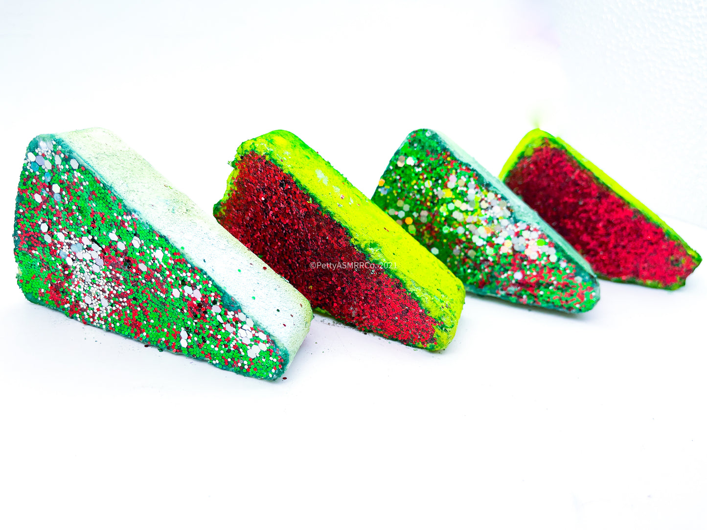 Grinch Green Triangles *Set of 8 *