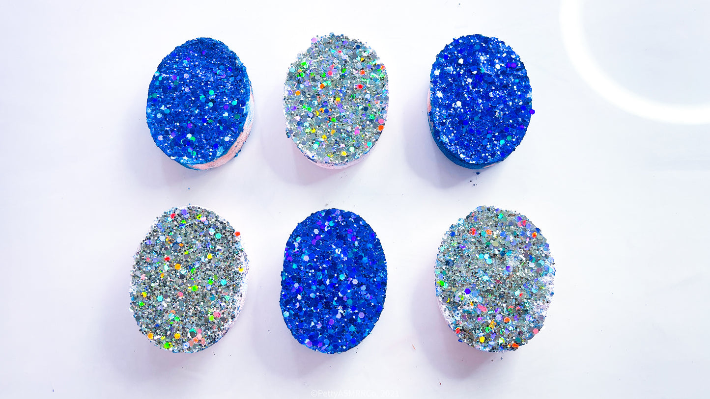 Glitter RGC Ovals (Set of 6)