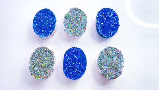 Glitter RGC Ovals (Set of 6)