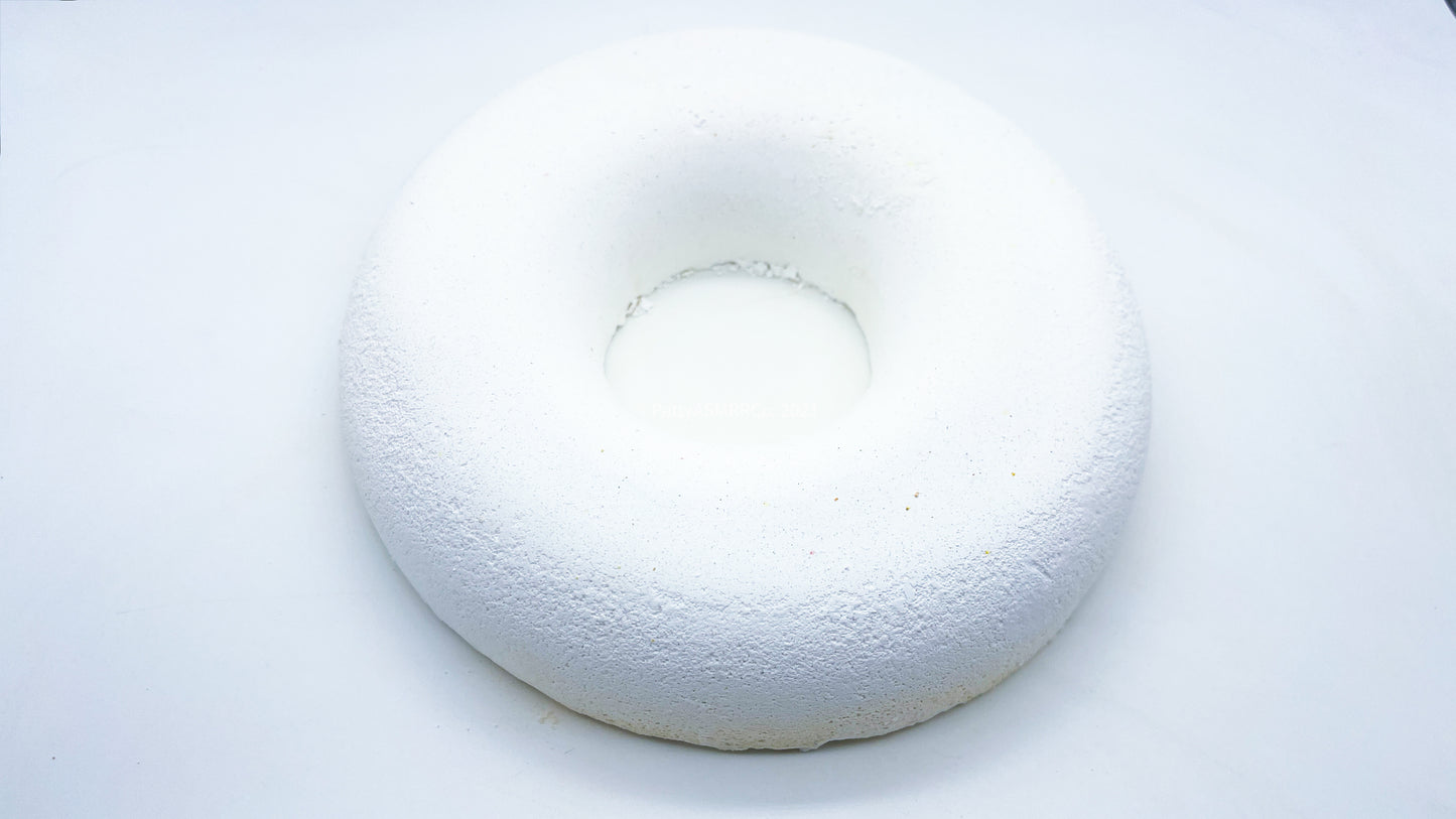 White Extra Large Donut