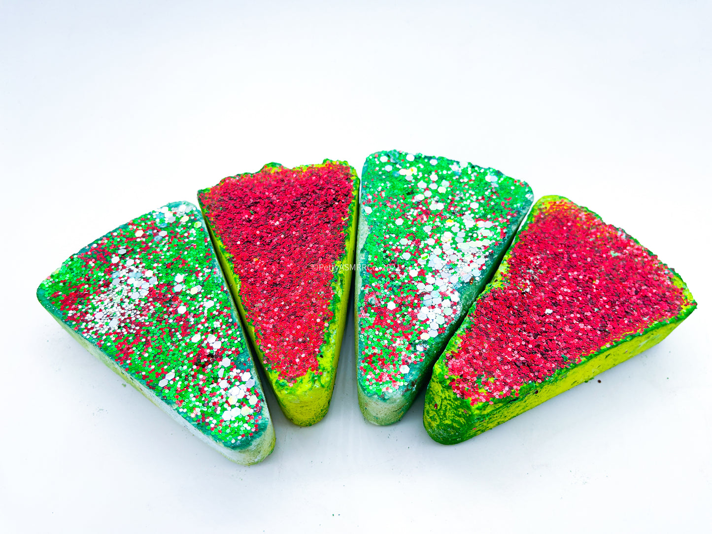 Grinch Green Triangles *Set of 8 *