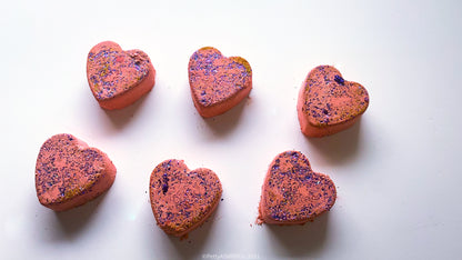 Reformed Gym Chalk Hearts ( Glitter Set of 6)