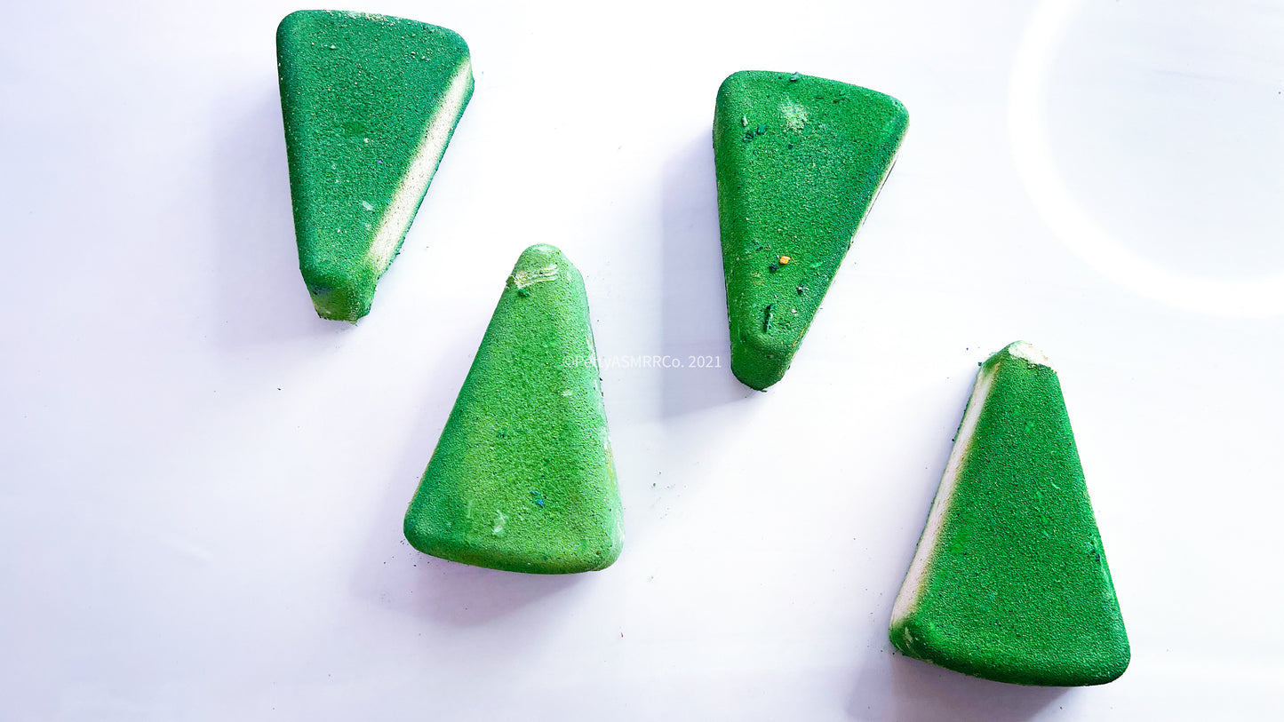 Key Lime Reformed Gym Chalk Triangles (Set of 4)