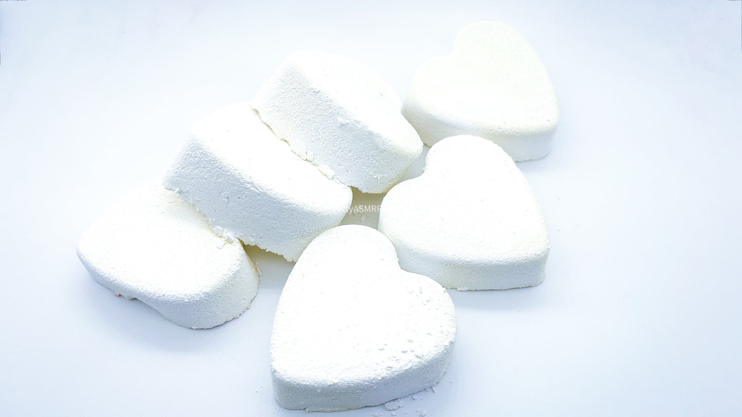 White RGC Hearts *Set of 6*