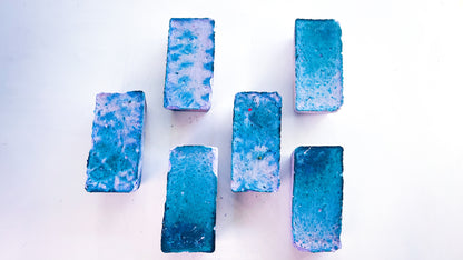 Purple | Blue Tye-Dye Thick Bars ( Set of 6)