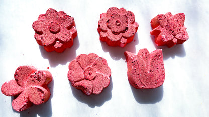 Rosey Flower *Set of 6*