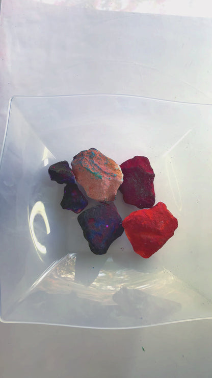 Dyed Gym Chalk Chunks