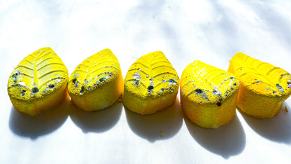 Yellow Glow Leaves *Set of 6*