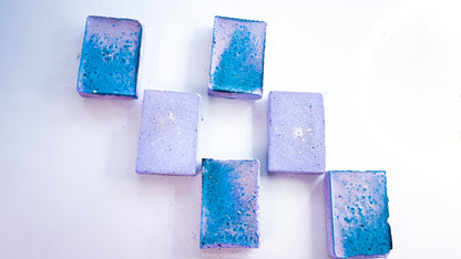 Blue | Purple Tye-Dye Bars ( Set of 6)