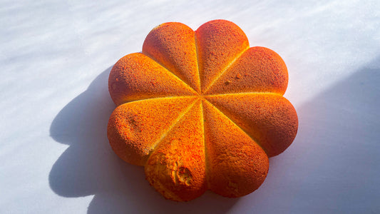 Squeeze Me Orange Spiral Bun