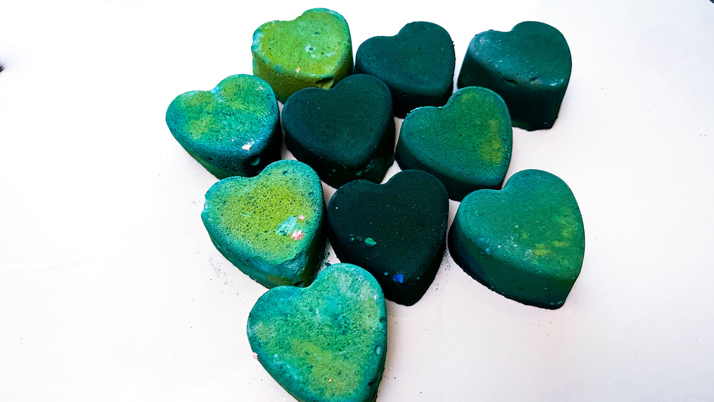 Green Supreme Hearts Mini Mass (Set of 10 J.Asmr.Marie Reforms)