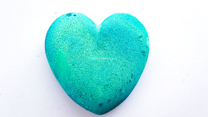 Ocean Teal 3D Heart