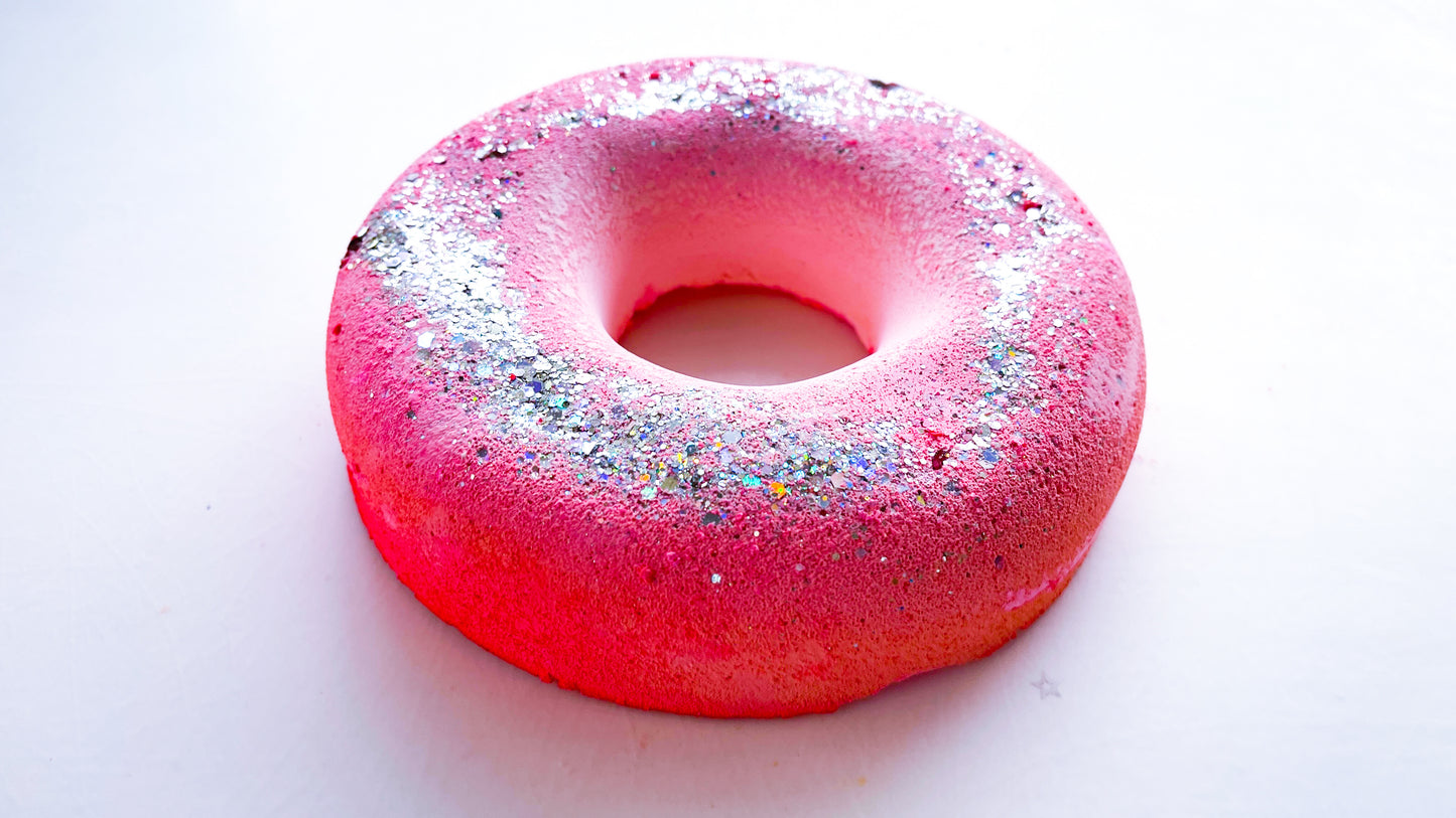 Extra Large Pink Disco Donut