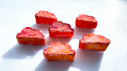 Dusty Sienna Clouds * Set of 6*