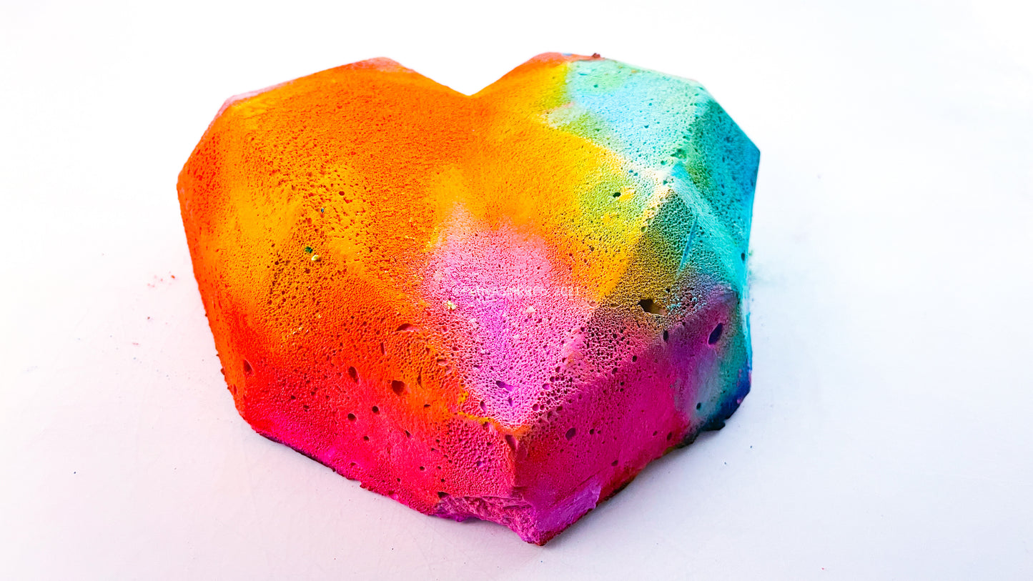 Extra Large 3D Rainbow Pride Heart