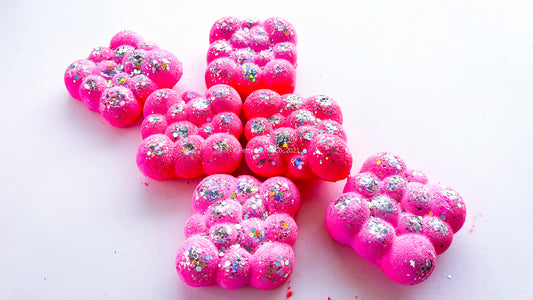 Pink Disco Mini Bubbles (Set of 6)